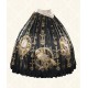 Foxs Feathers Gold Skeleton Skirt(Leftovers/Full Payment Without Shipping)